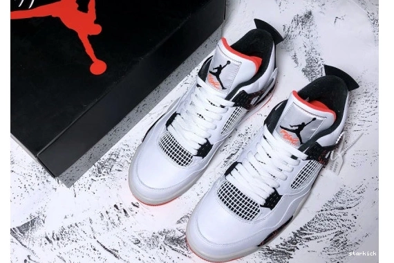 308497 Citron Pale Jordan 116 Air 4 308497-116 1126